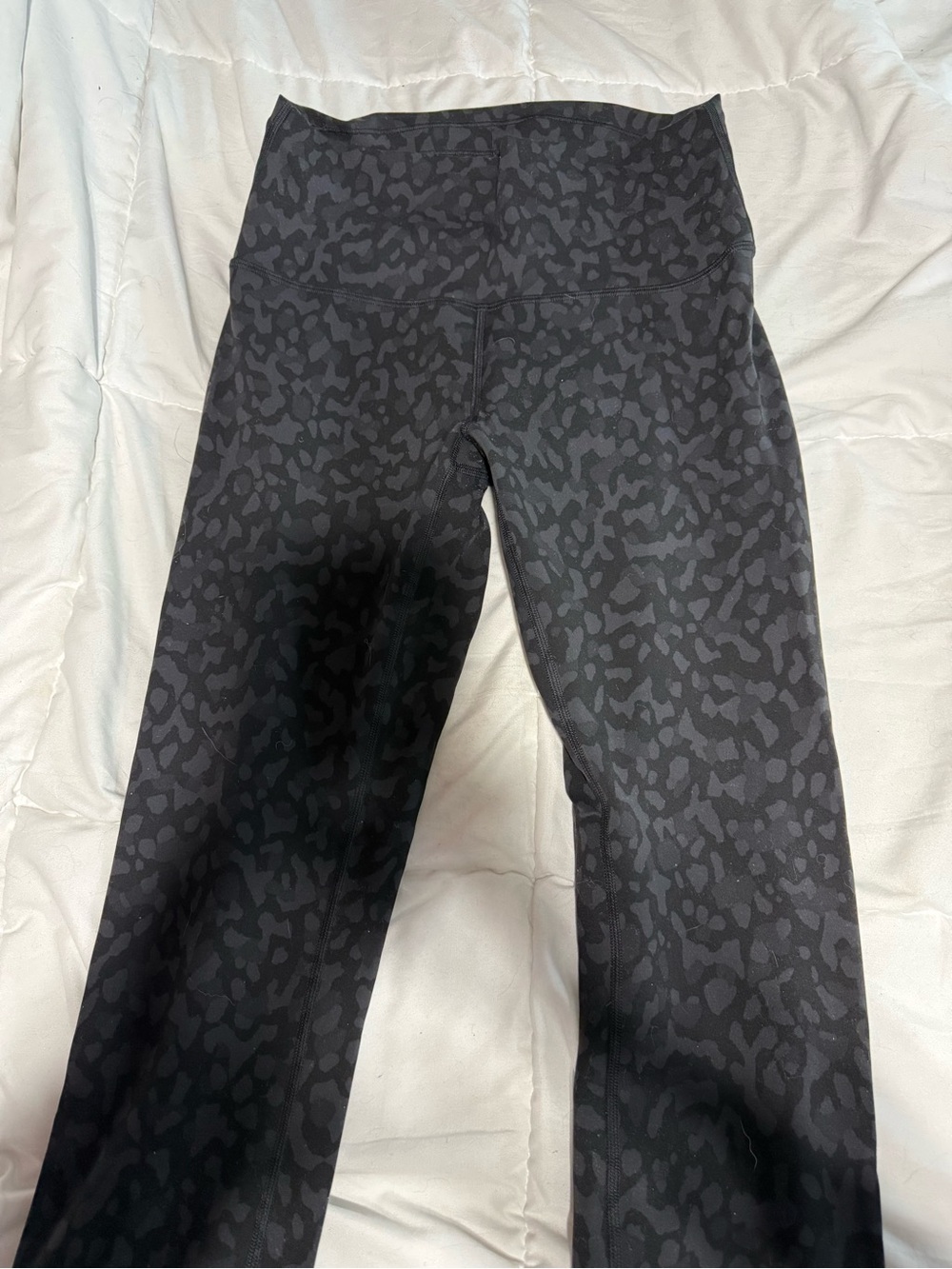 Lululemon Black Animal Print Leggings